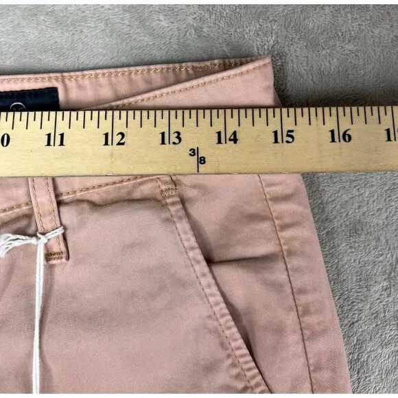 Adriano Goldschmied Mens Jamison Skinny Chino Pants Light Mauve Pink Size 29
